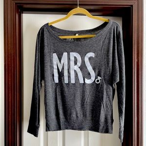 Off the should shirt